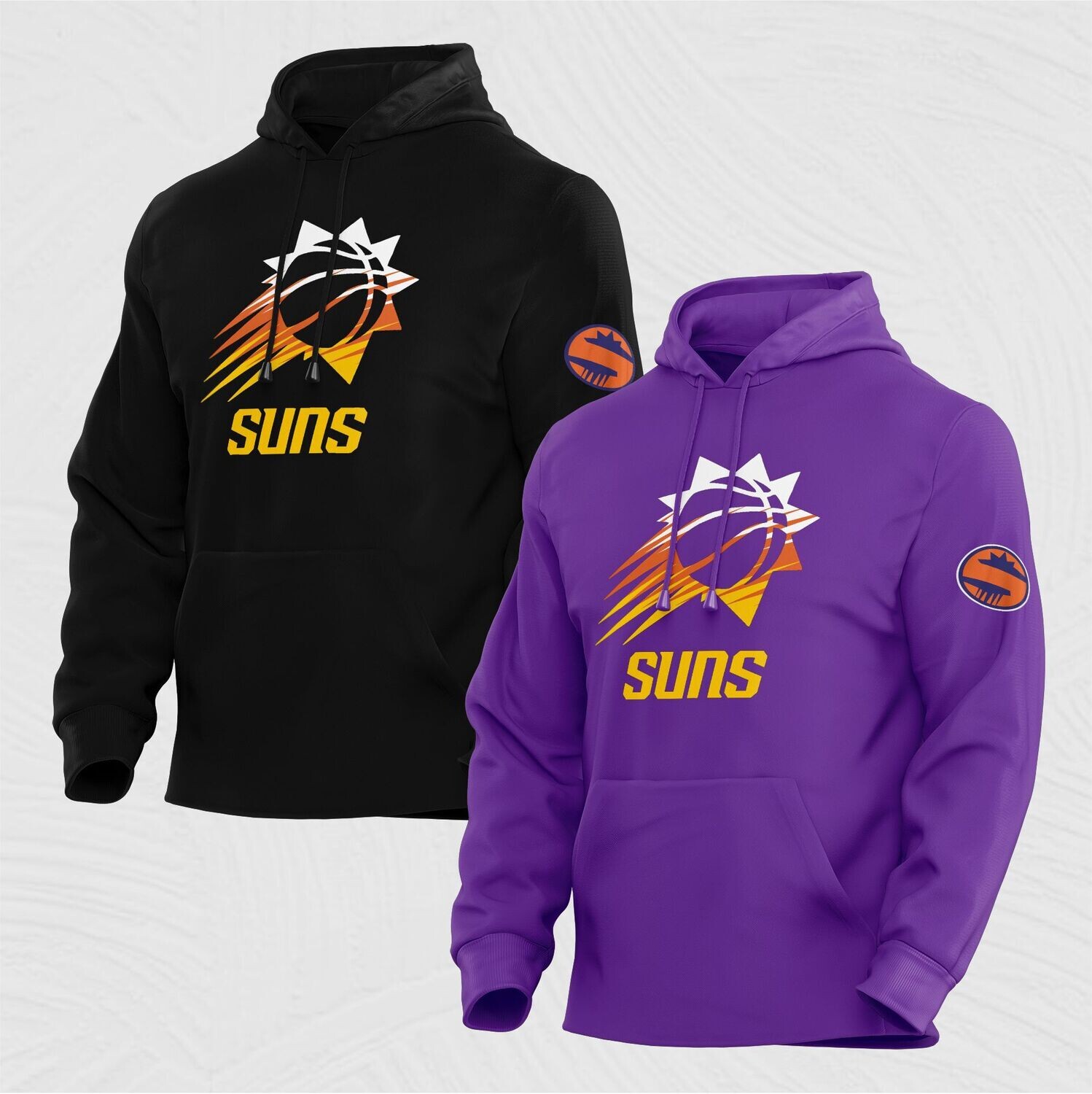 phoenix suns fade hoodies