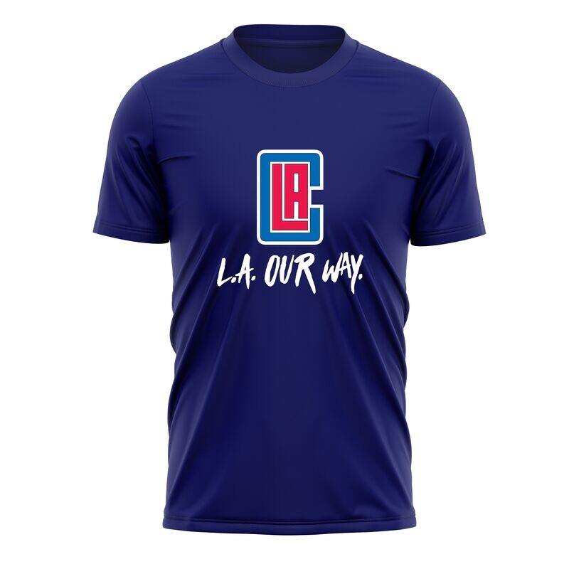 offer LA our way blue tshirt ALL SIZES