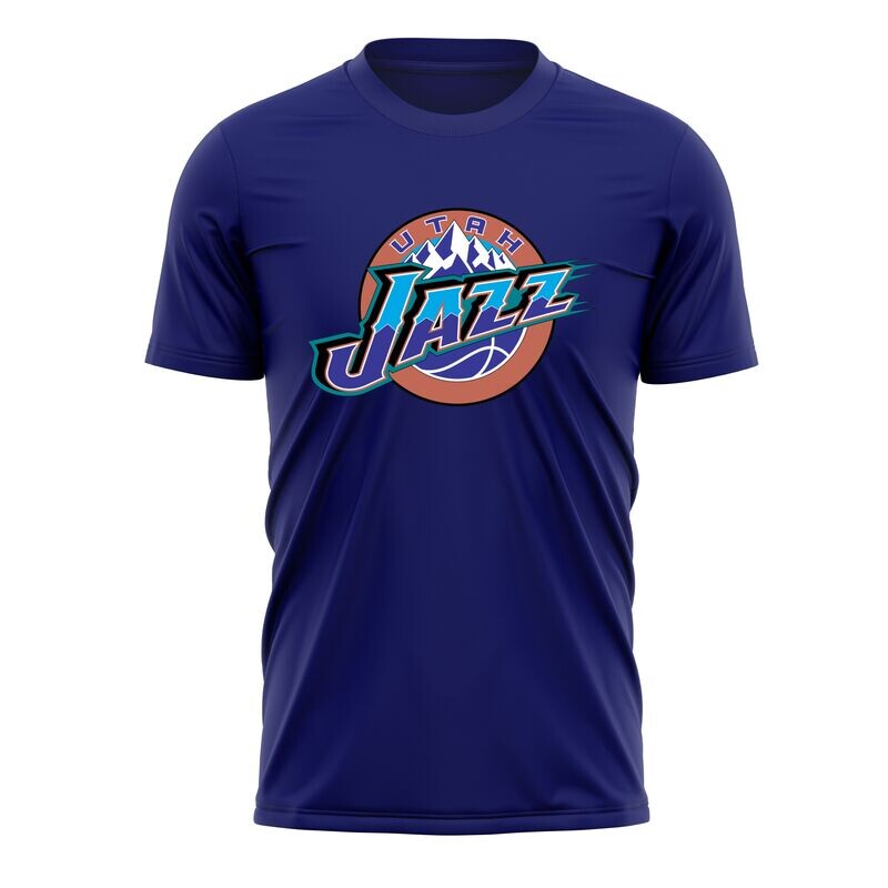 offer jazz retro blue tshirt ALL SIZES