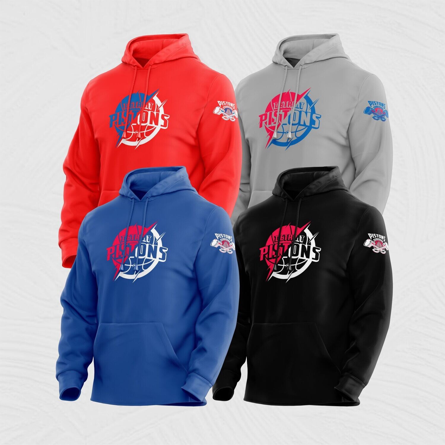 detroit half  hoodies