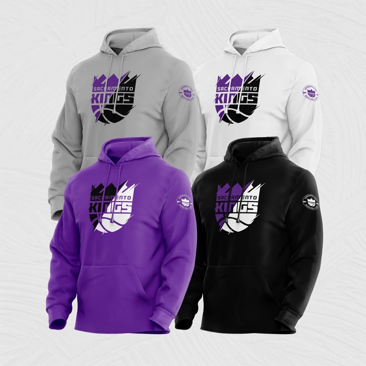 sacramento half hoodies