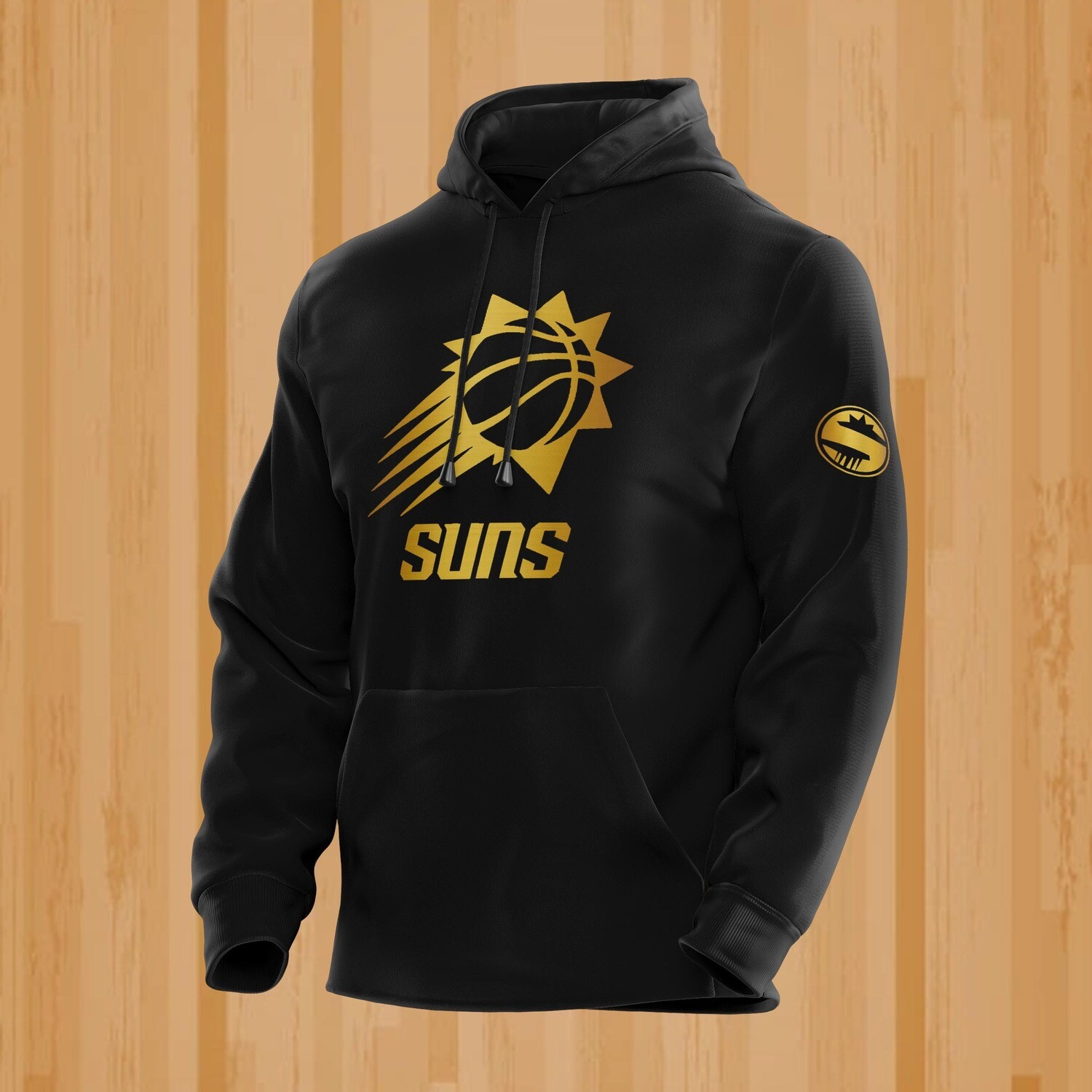 Phoenix gold black hoodie