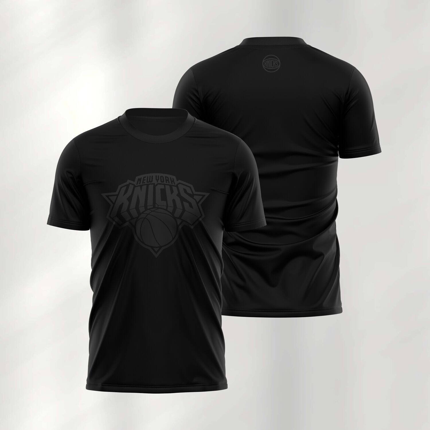 New york total black t-shirt