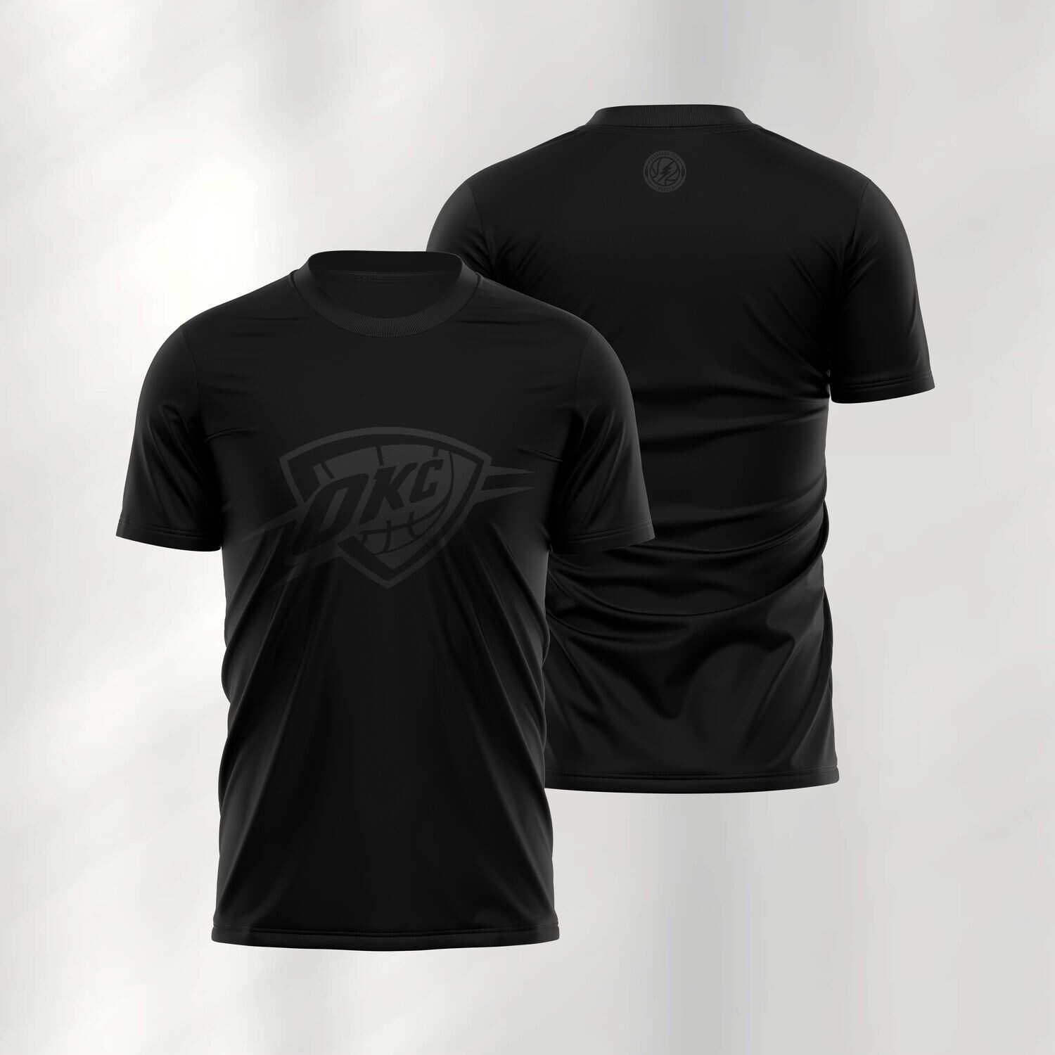 Oklahoma total black t-shirt