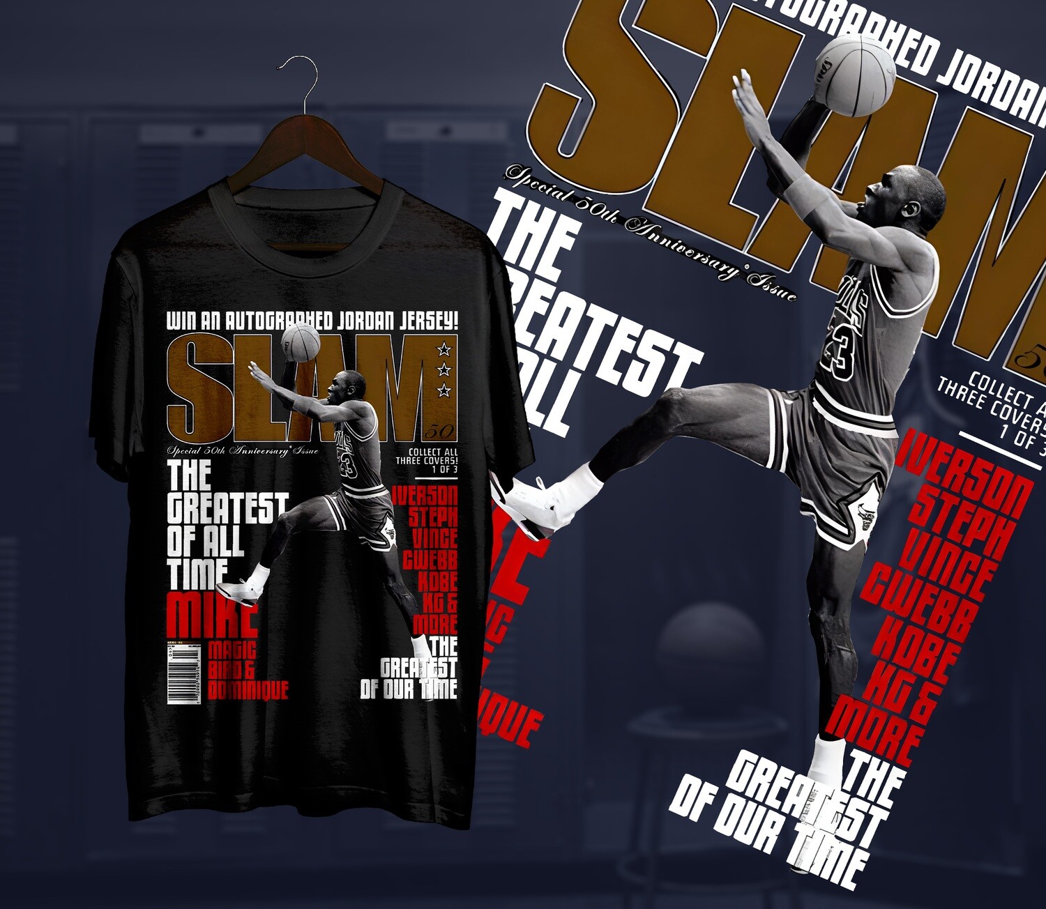 michael goat  Slam t-shirt