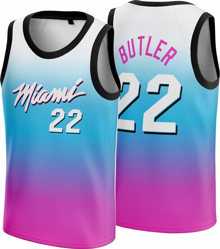 Butler City gradient white Jersey