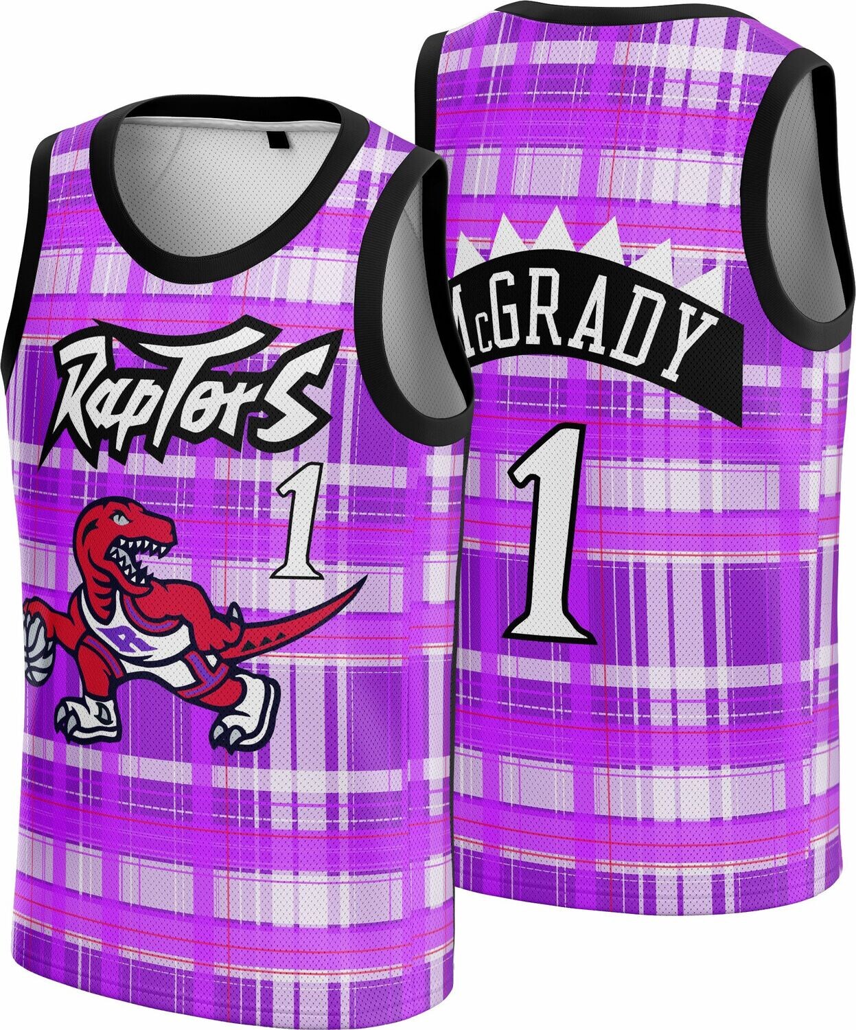 Old School Mcgrady Raptors Shirt