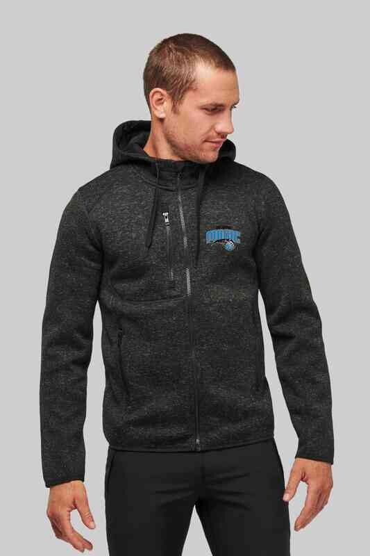Full zip heather ζακέτα - Welcome to our Store - Oncourt Basketball