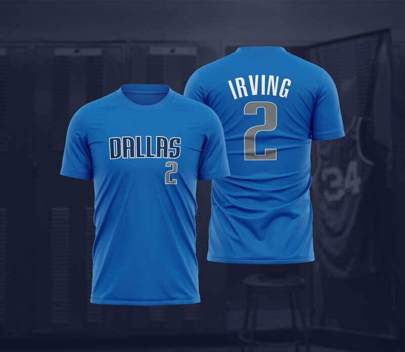 Irving Dallas blue t-shirt