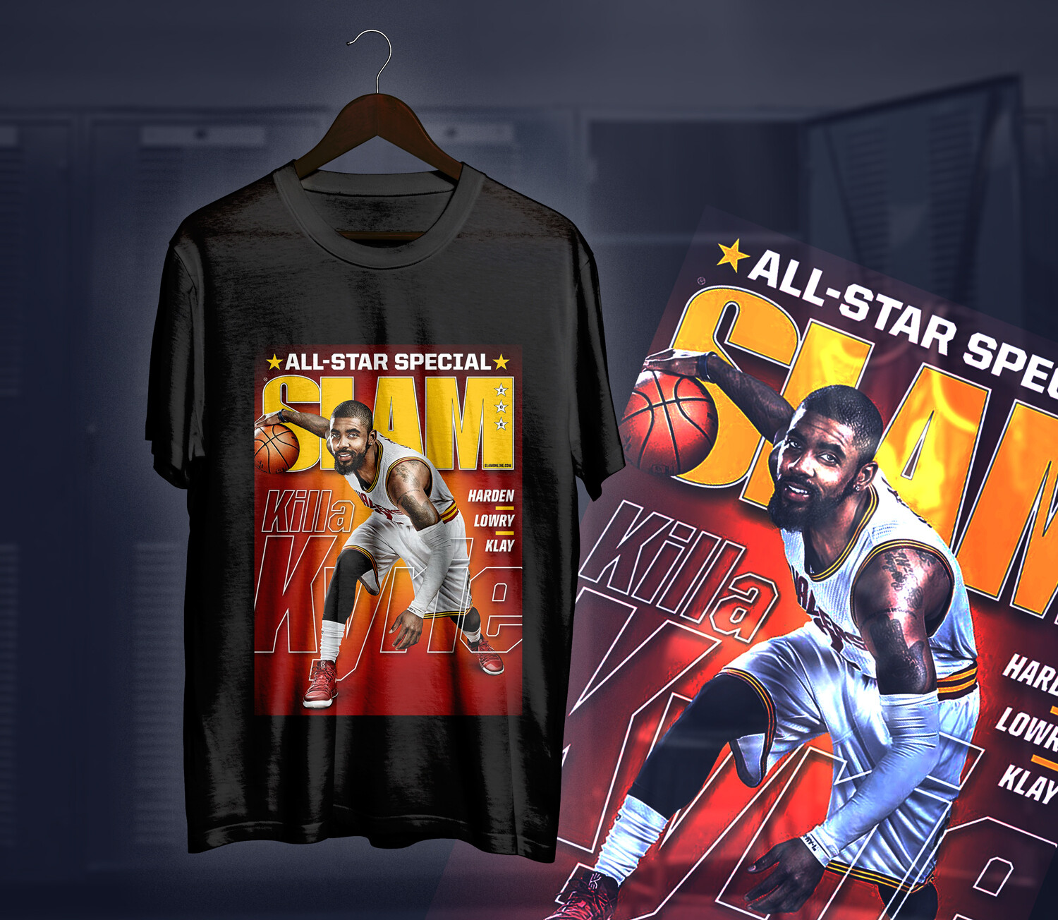 Kyrie Slam t-shirt