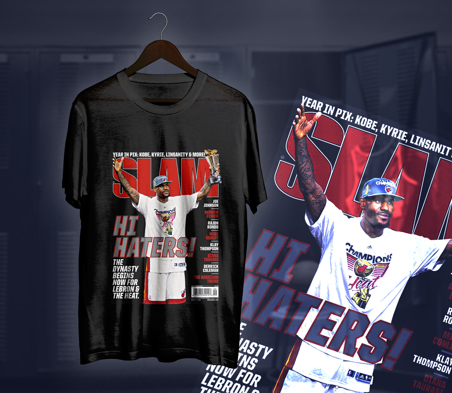 Lebron haters Slam t-shirt