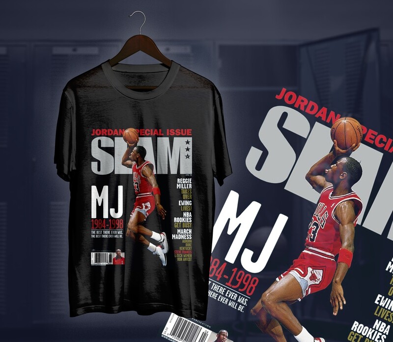michael MJ Slam t-shirt