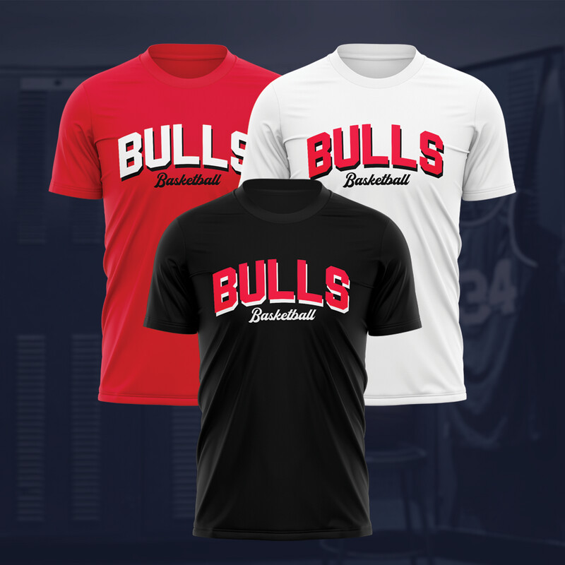 Bulls basketball t-shirts