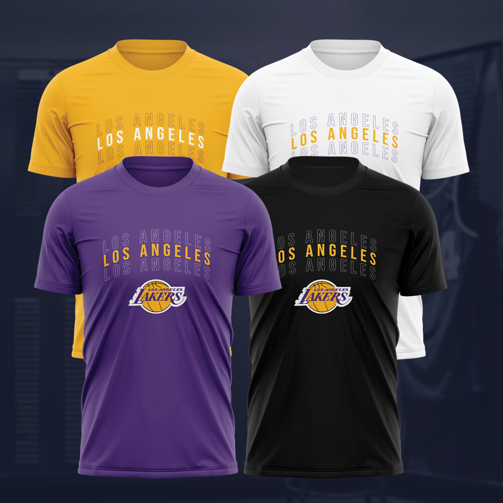 Lakers letters new  t-shirts