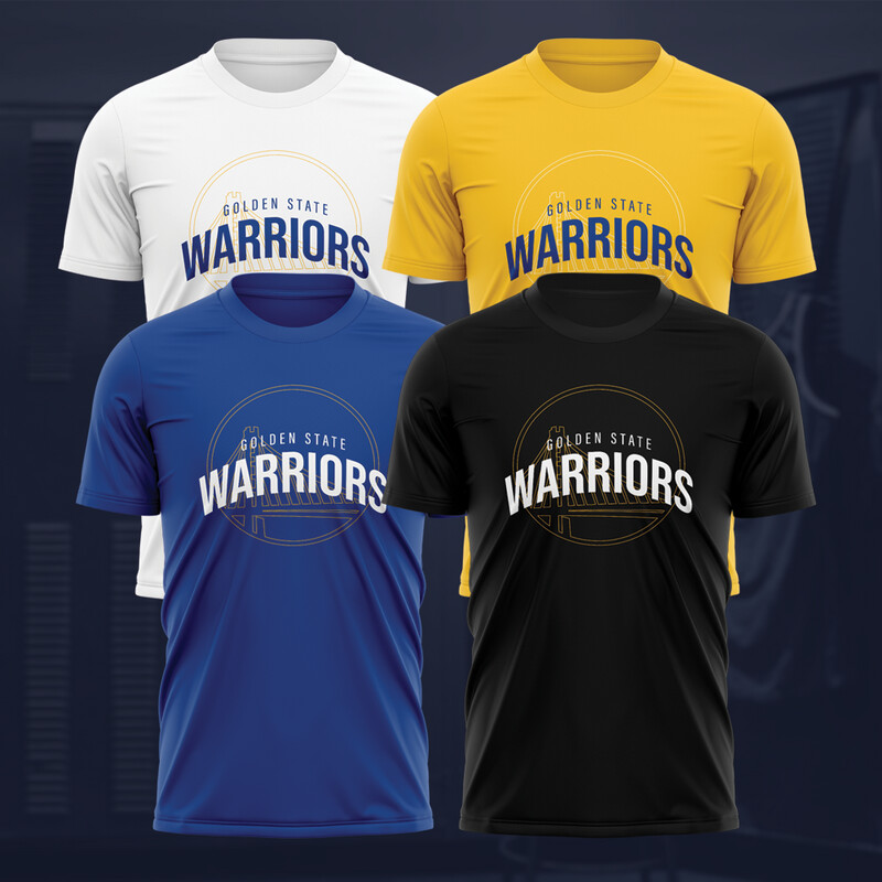 warriors round t-shirts