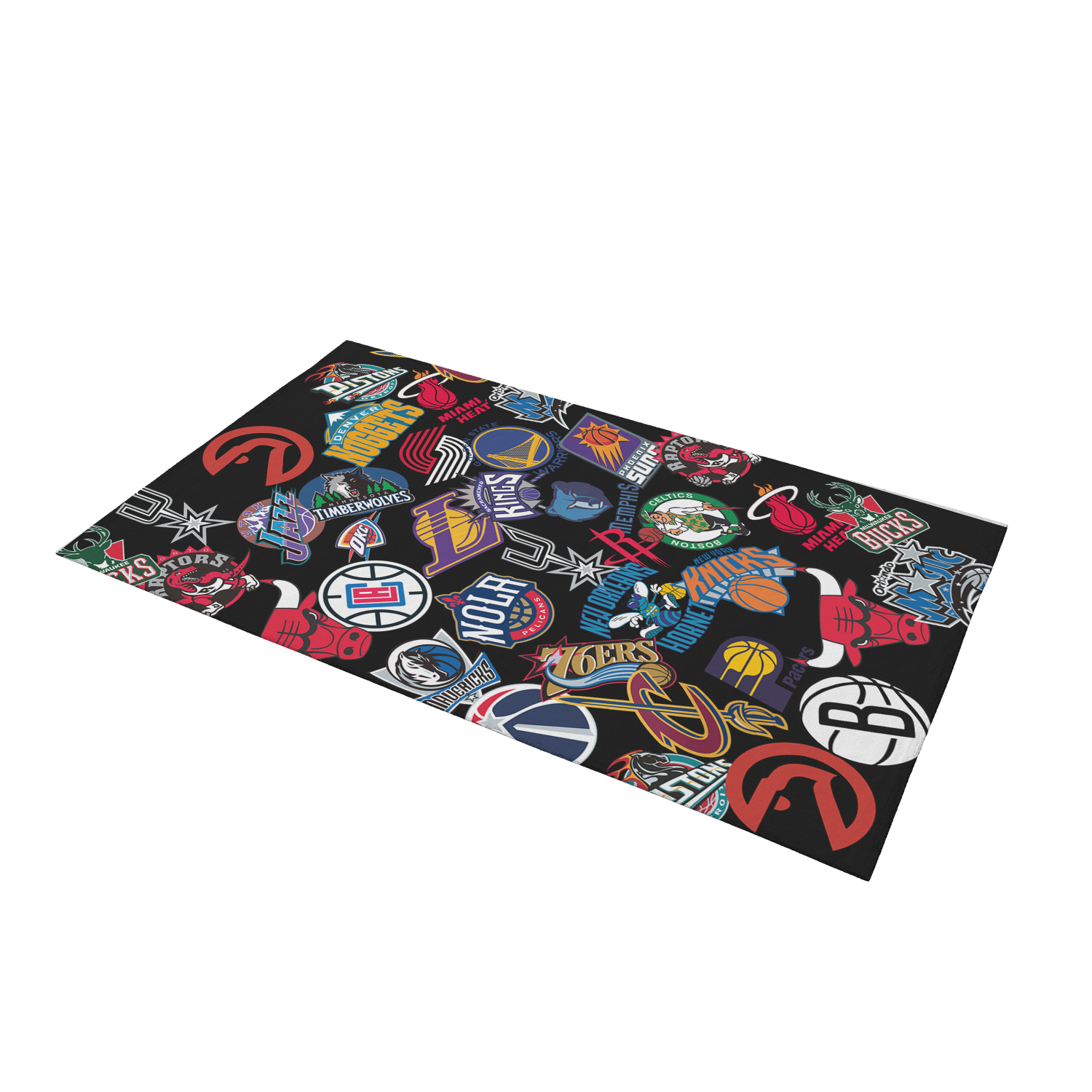 Full logo beach towel