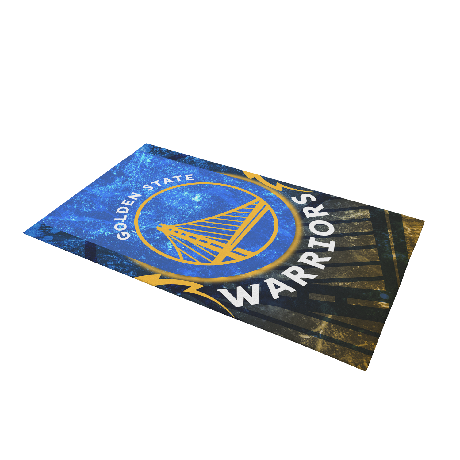 Golden state  beach towel