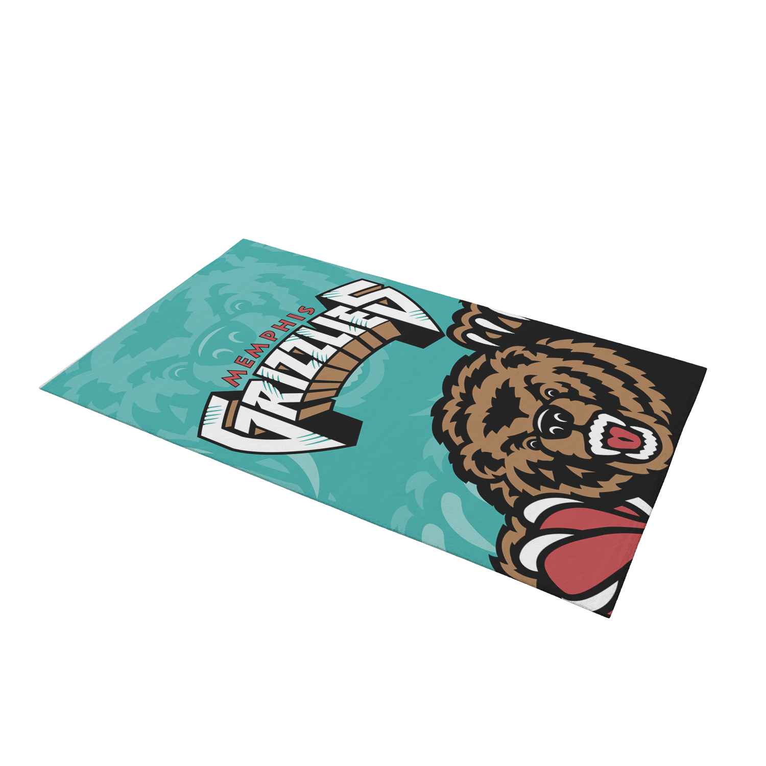 Grizzlies beach towel