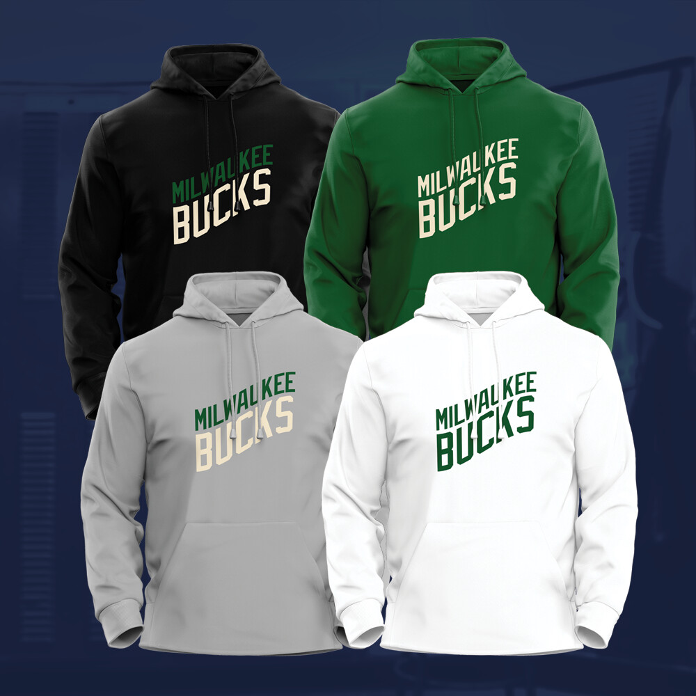 Milwaukee letters Hoodies