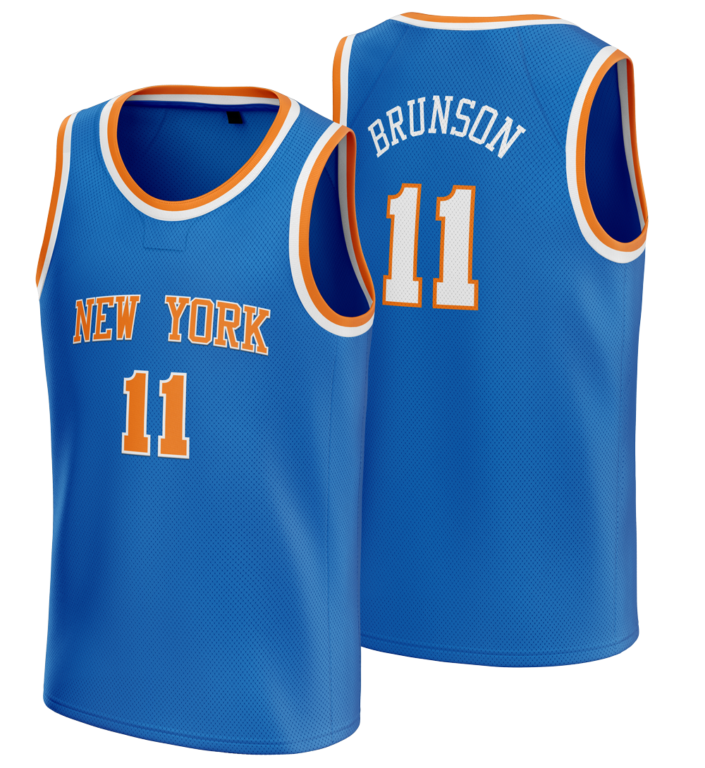 Brunson new york blue  Jersey