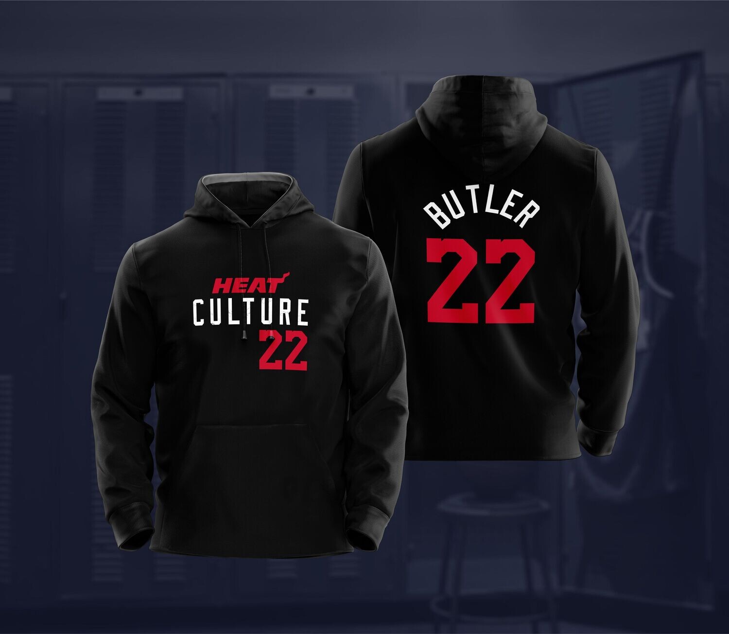 Butler miami city 2023  black hoodie