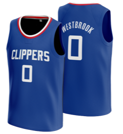 westbrook clipper blue  Jersey