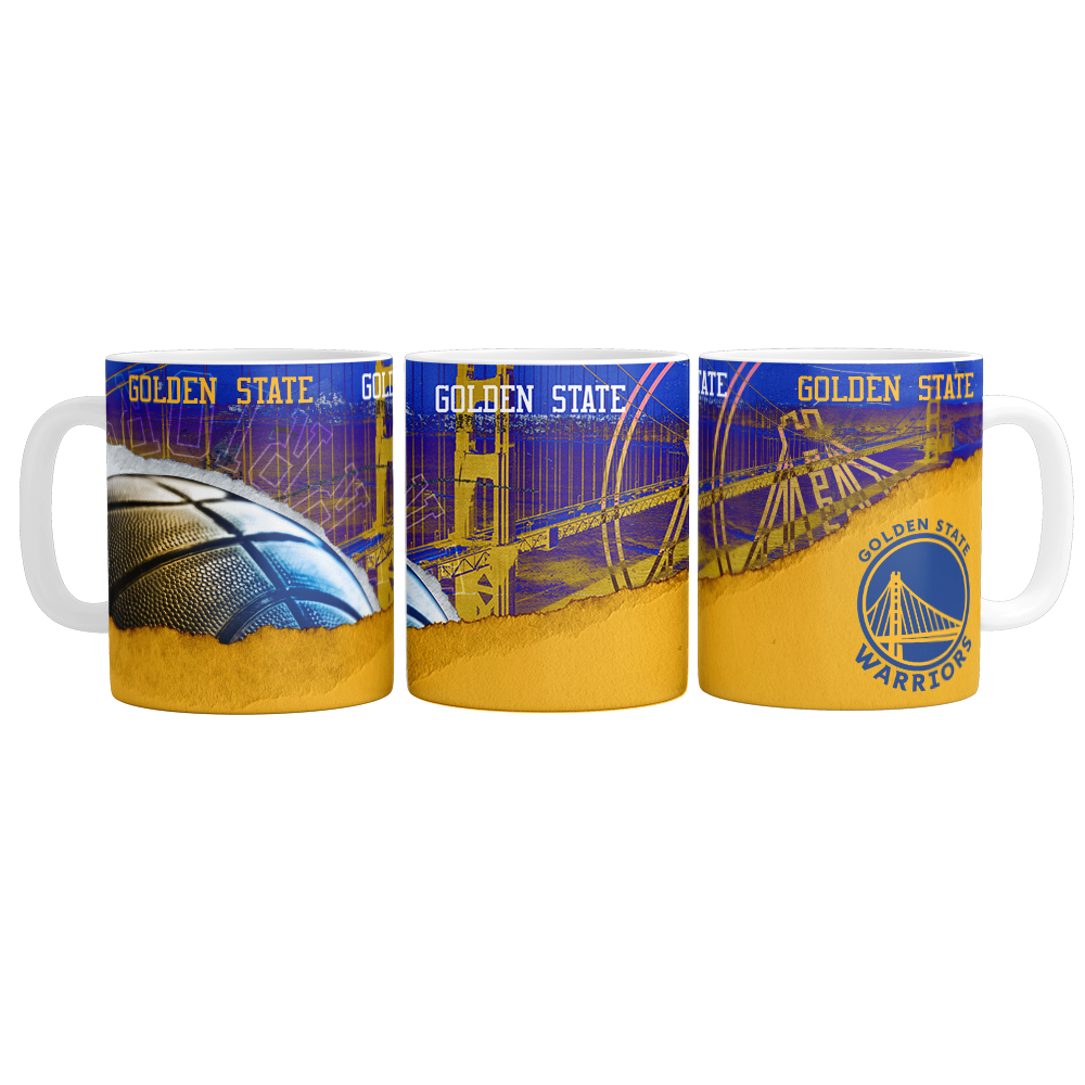 Golden state mug