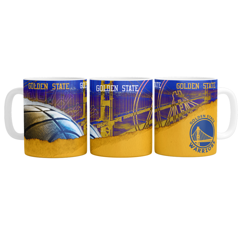 Golden state mug