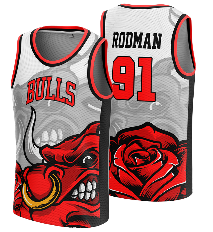 Rodman custom jersey