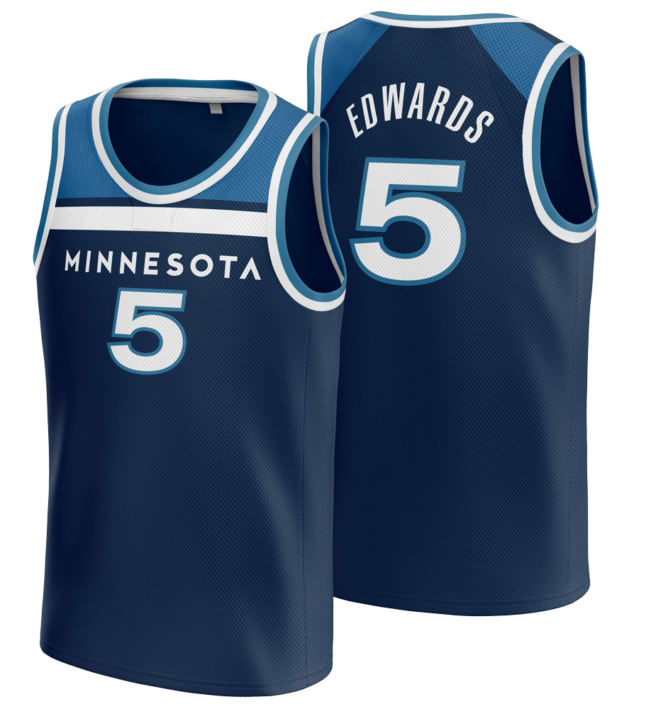 Edwards  blue Jersey