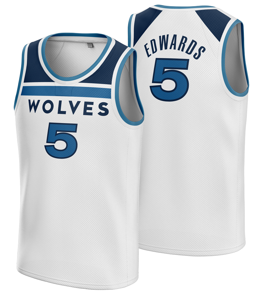 Edwards white  Jersey
