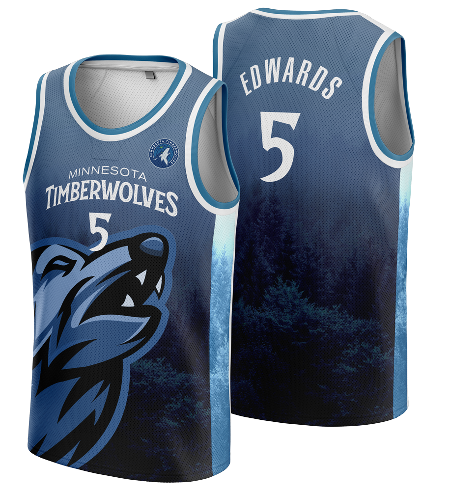 Edwards wolves  Jersey