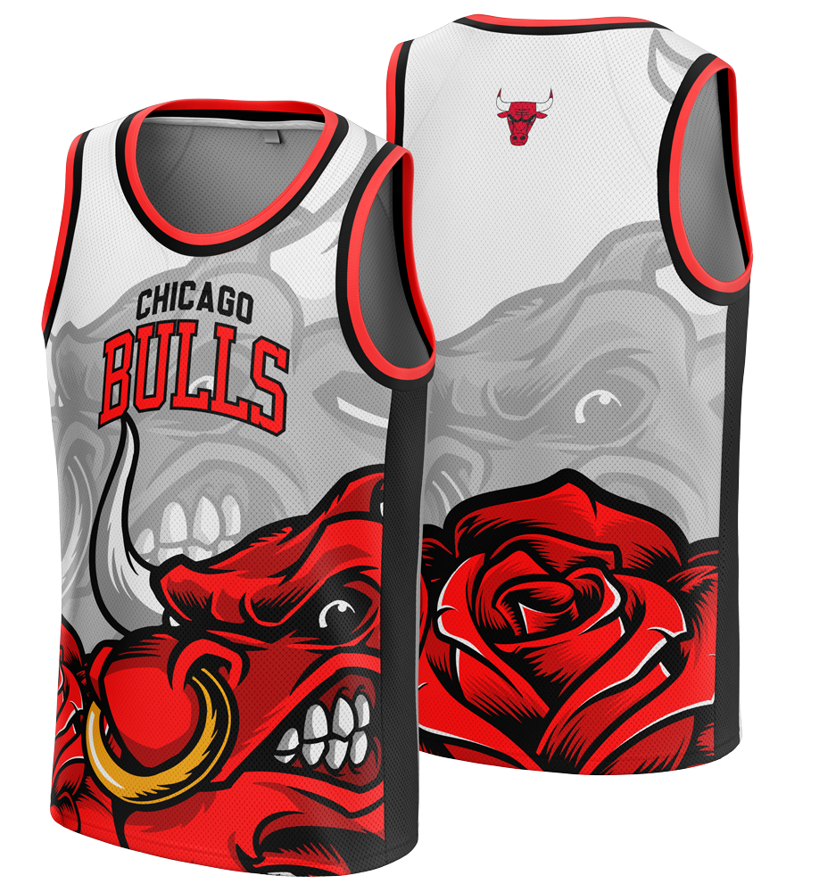Bulls custom jersey