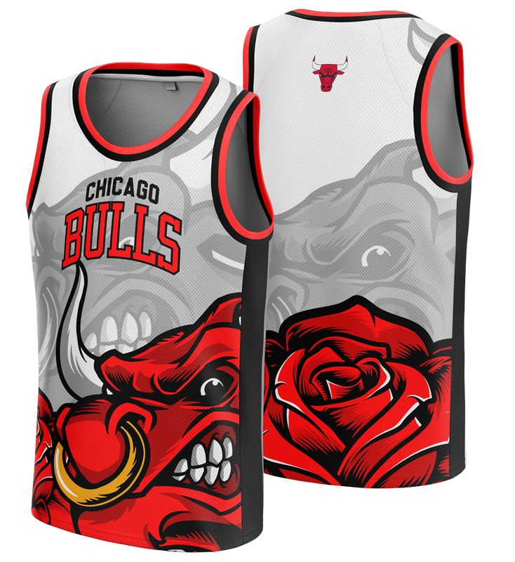 Bulls custom jersey