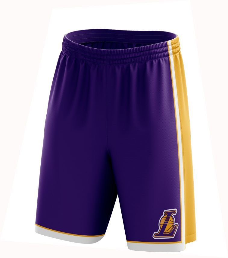 Lakers Shorts Purple MEDIUM Lakers Shorts Purple MEDIUM