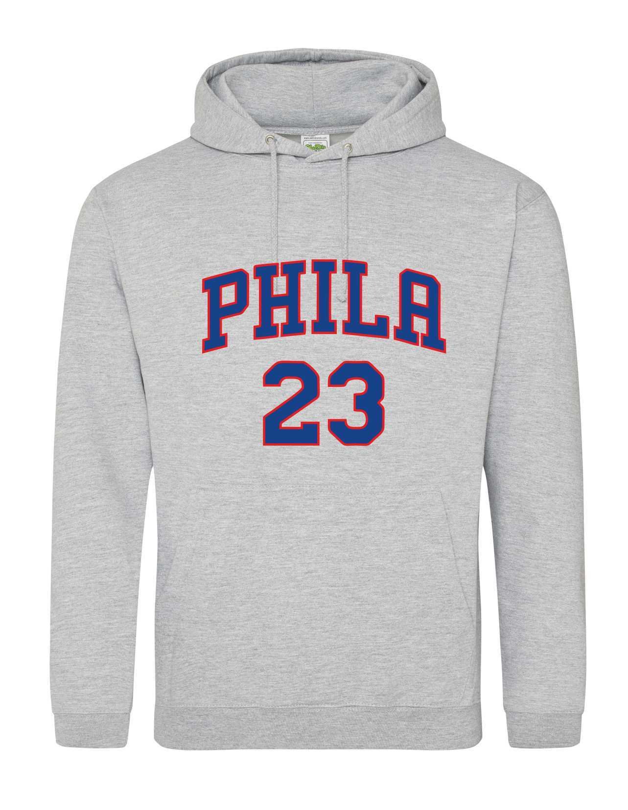 Phila 23 grey hoodie 513