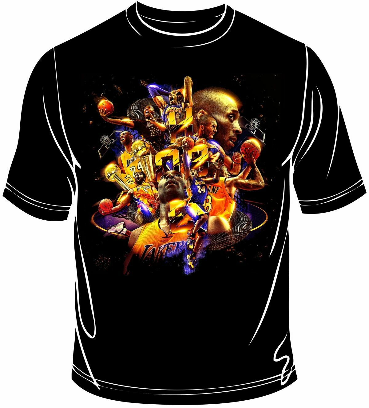 Kobe Mix Full Print T-shirt