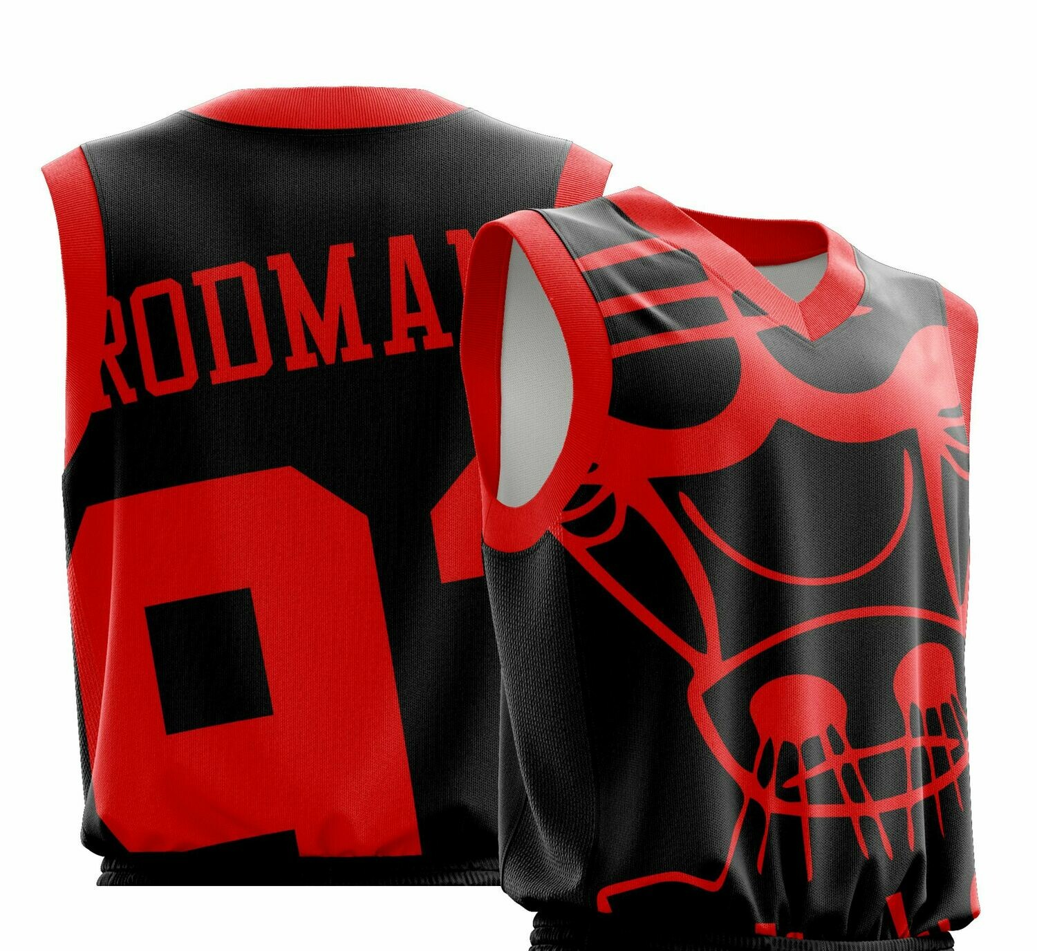 Vintage Bulls Rodman Big Logo  Shirt