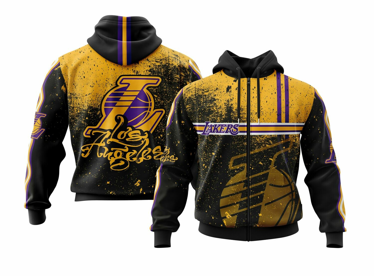 Los Angeles Digital Full Zip