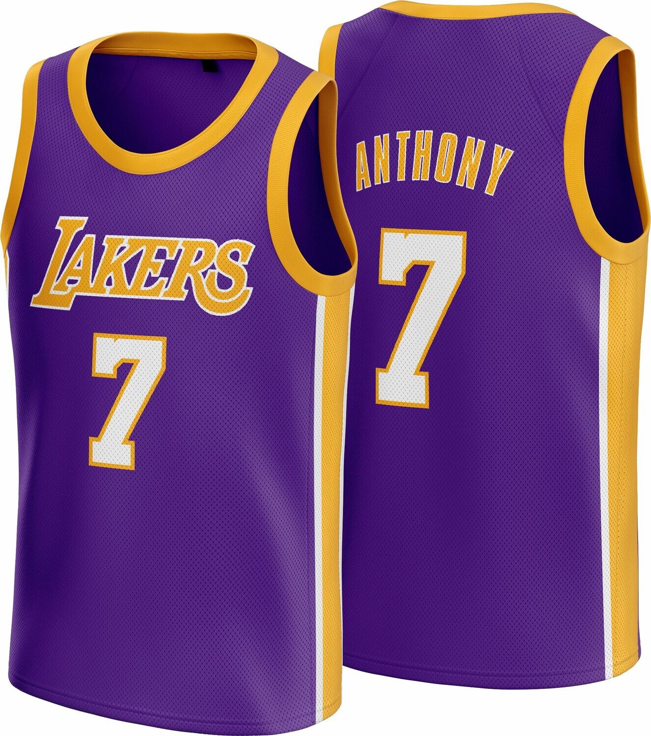 Anthony Lakers Purple Jersey