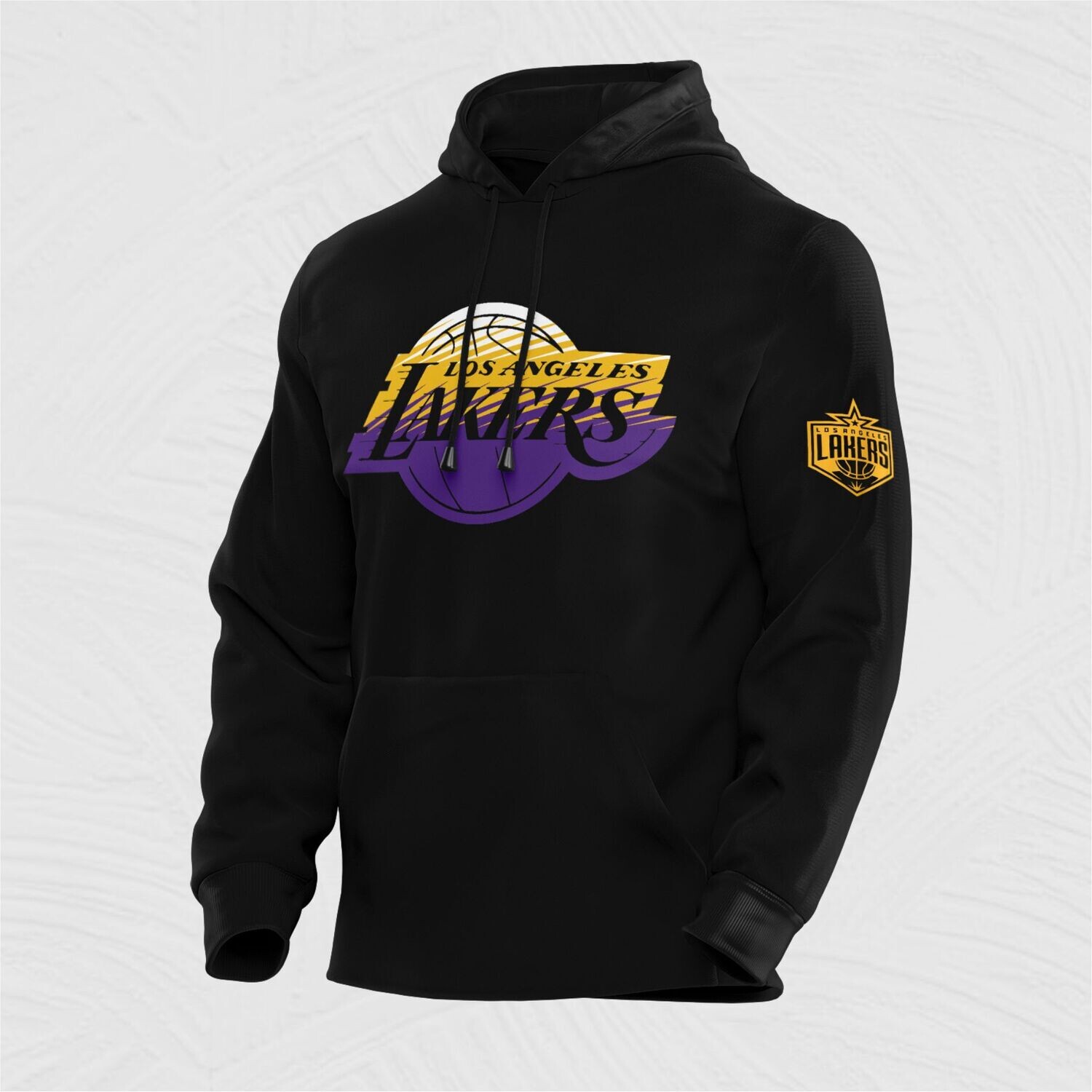 Offer Lakers Fade Hoodie Black - XL