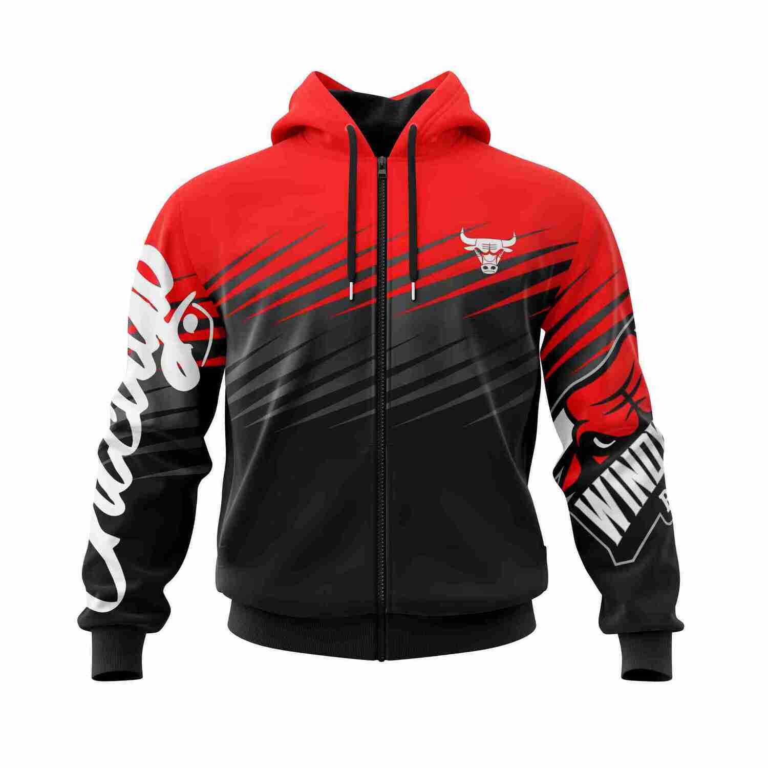 Chicago Fade Digital Full Zip