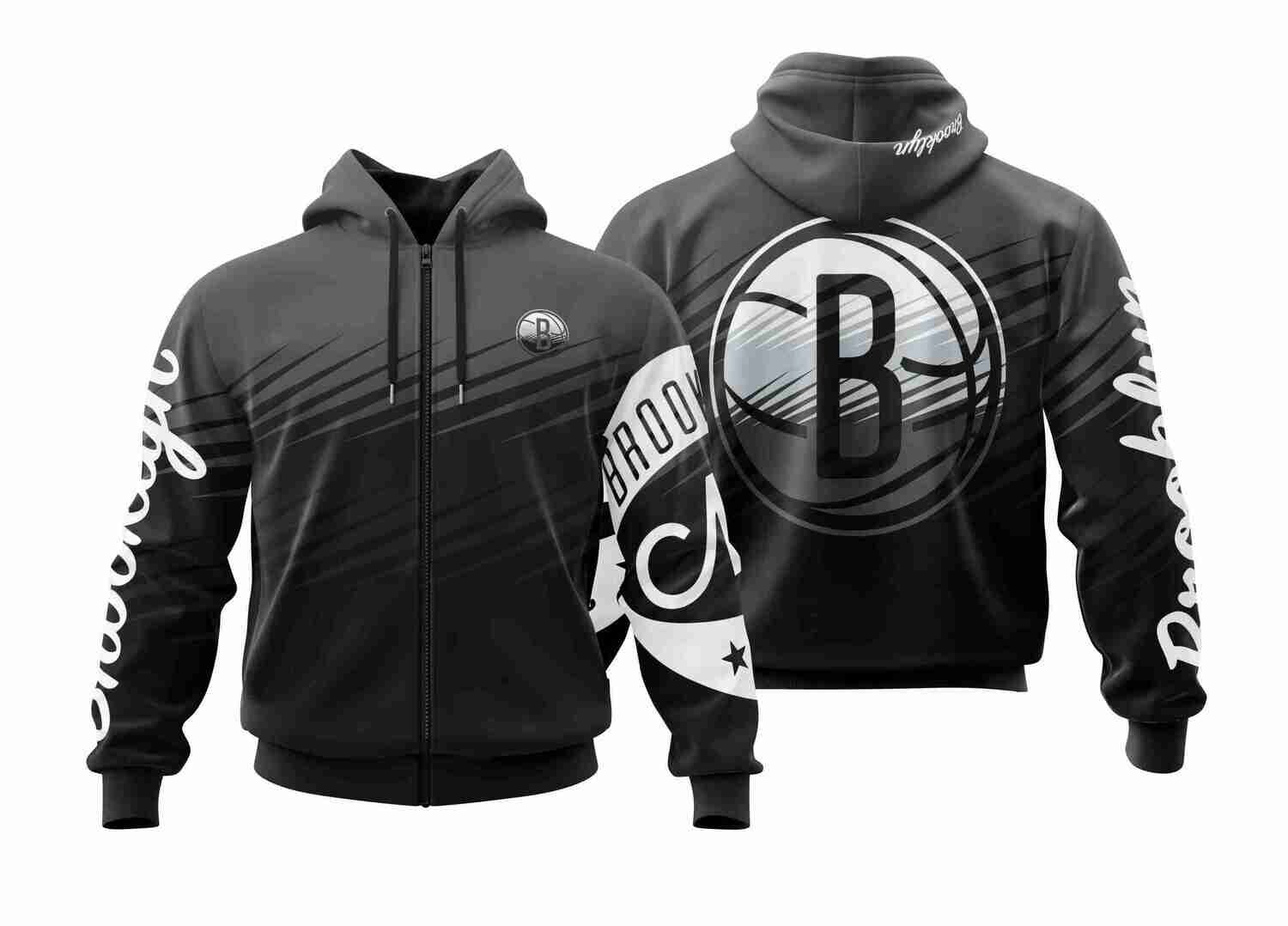 Brooklyn Fade Full Zip Hoodie