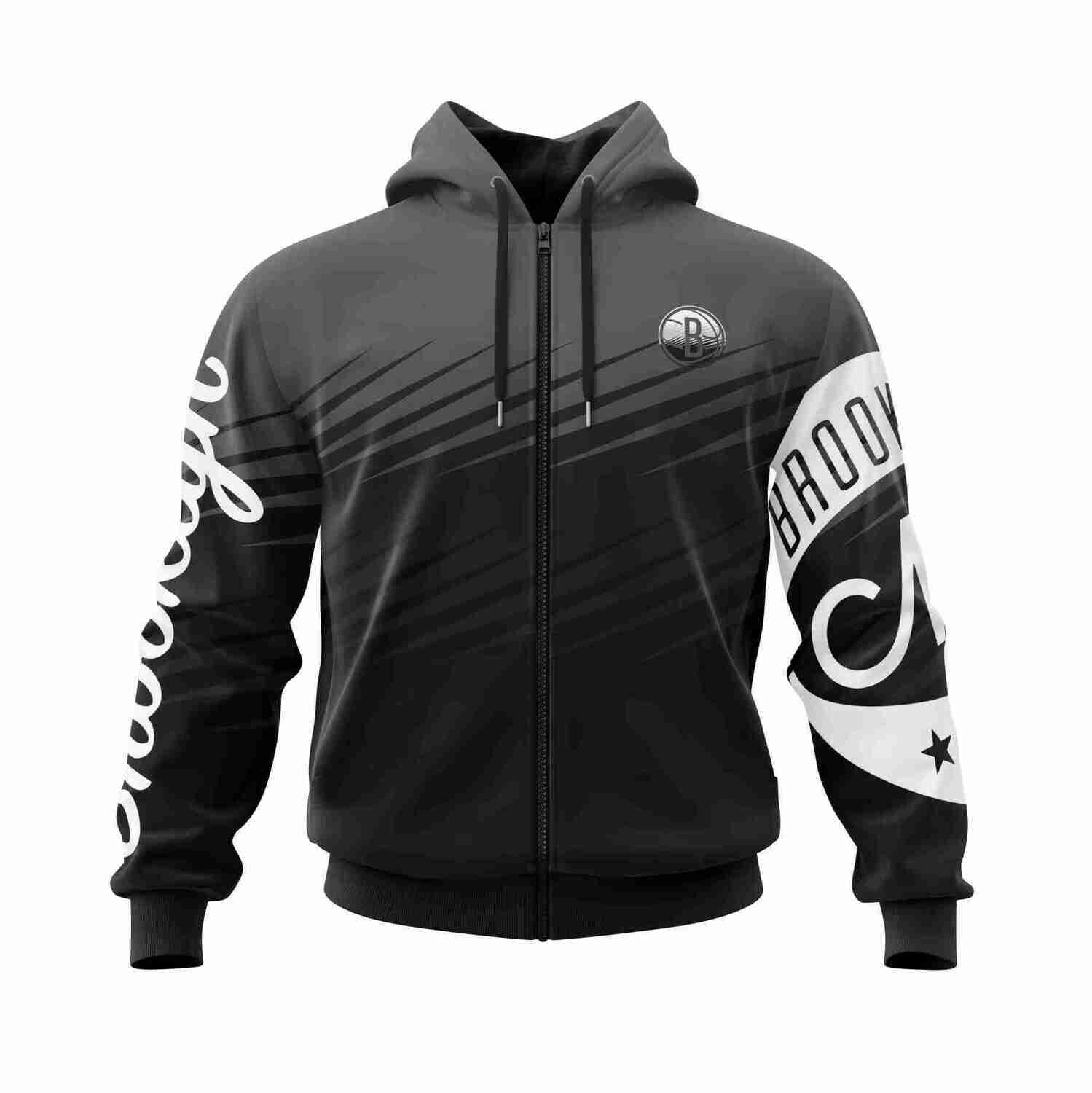 Brooklyn Fade Full Zip Hoodie
