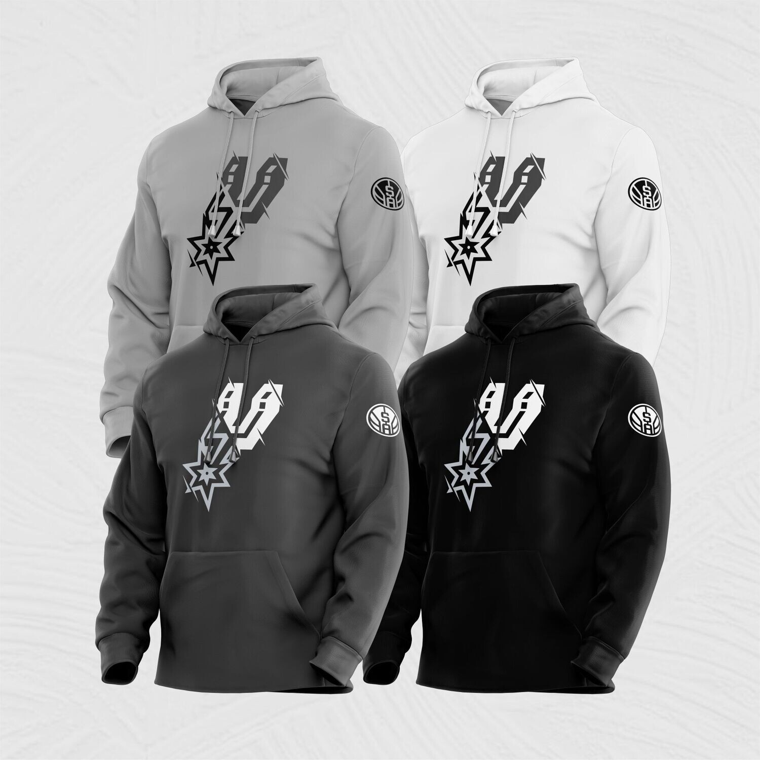 San Antonio Half Hoodie