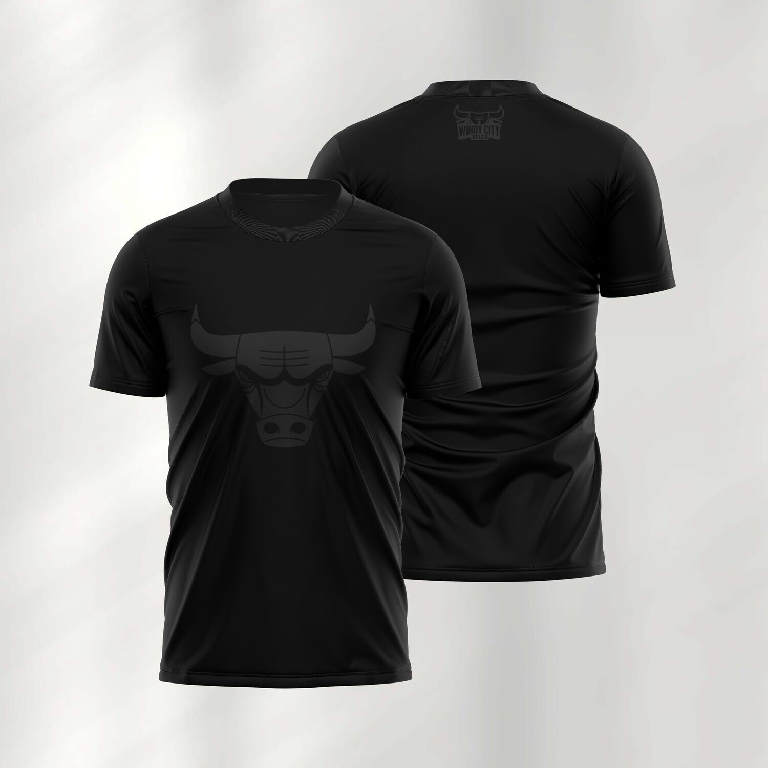 Chicago Total Black T-shirt