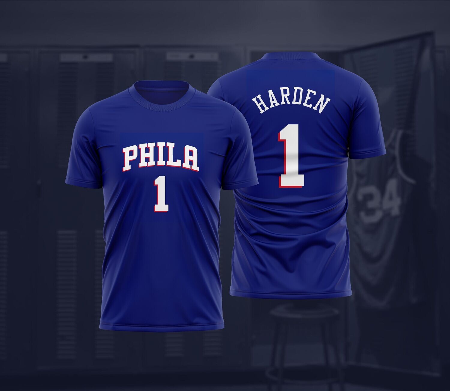 Harden Phila Blue T-shirt
