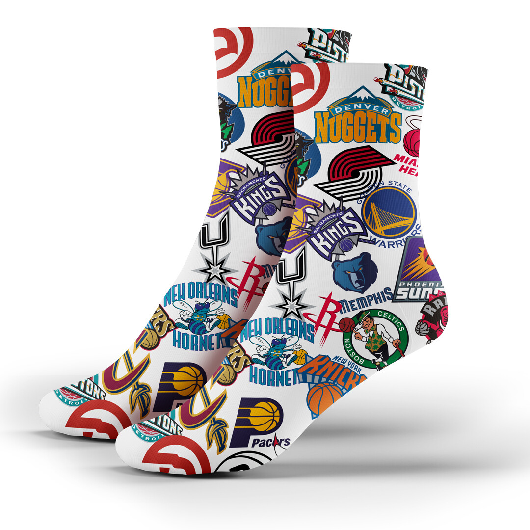 Full logo white Socks