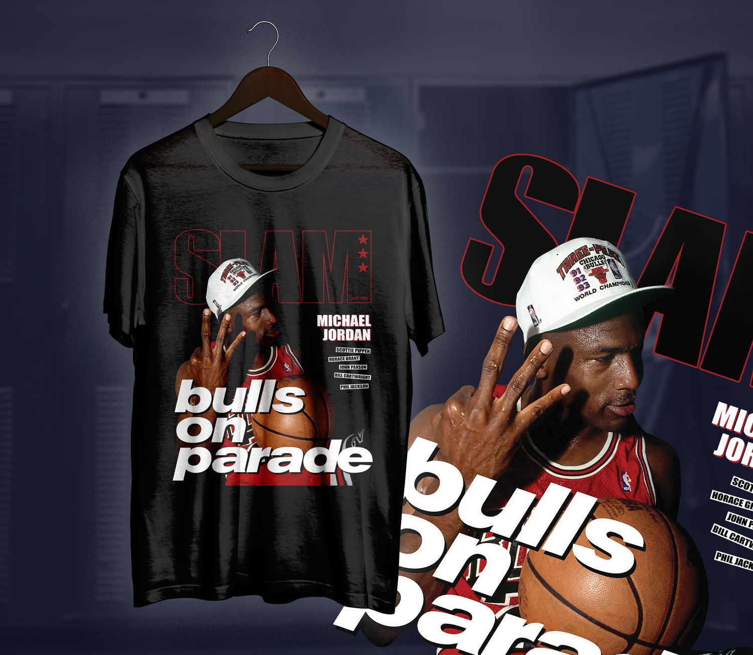 Bulls on Parade Slam t-shirt
