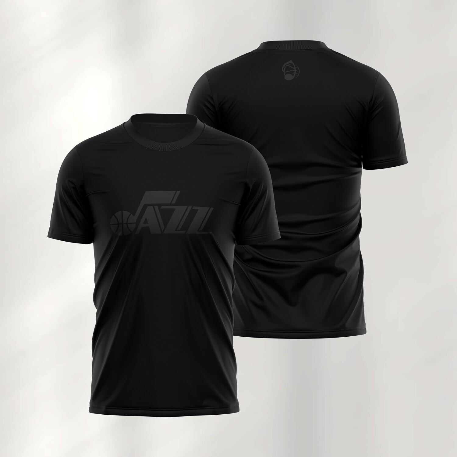 Utah total black t-shirt 3XL